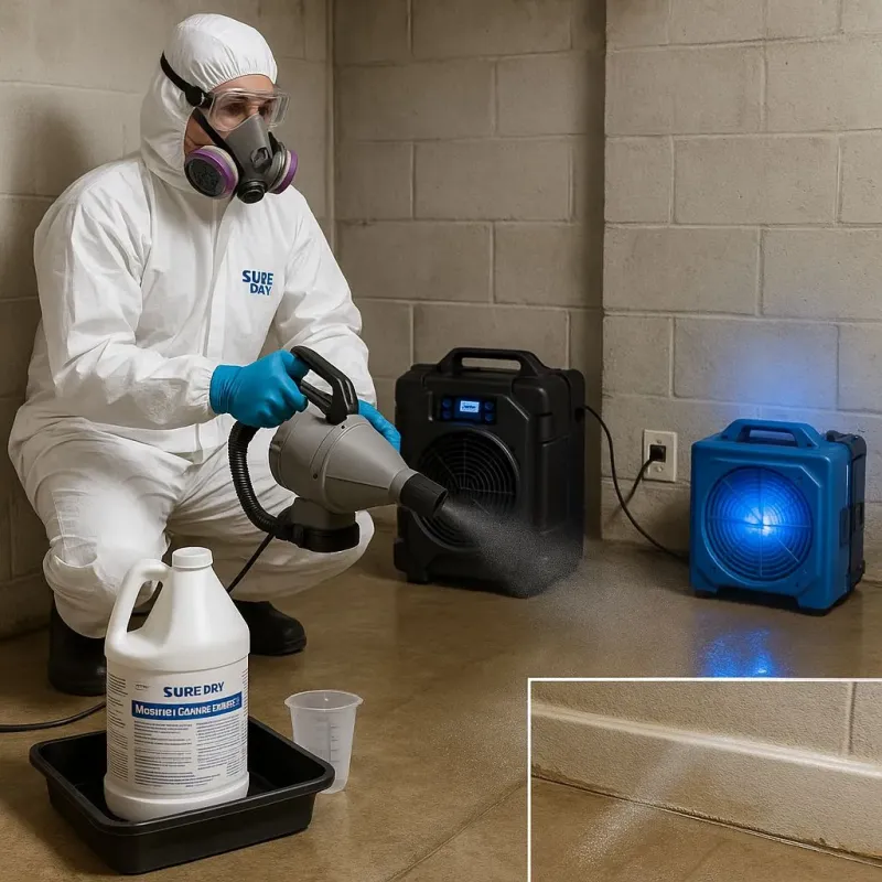 Sanitization and Odor Removal process in Lucerne Valley, CA