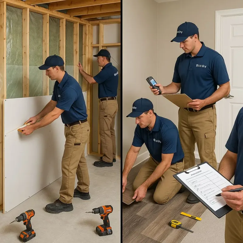 Repairs and Reconstruction process in Lucerne Valley, CA