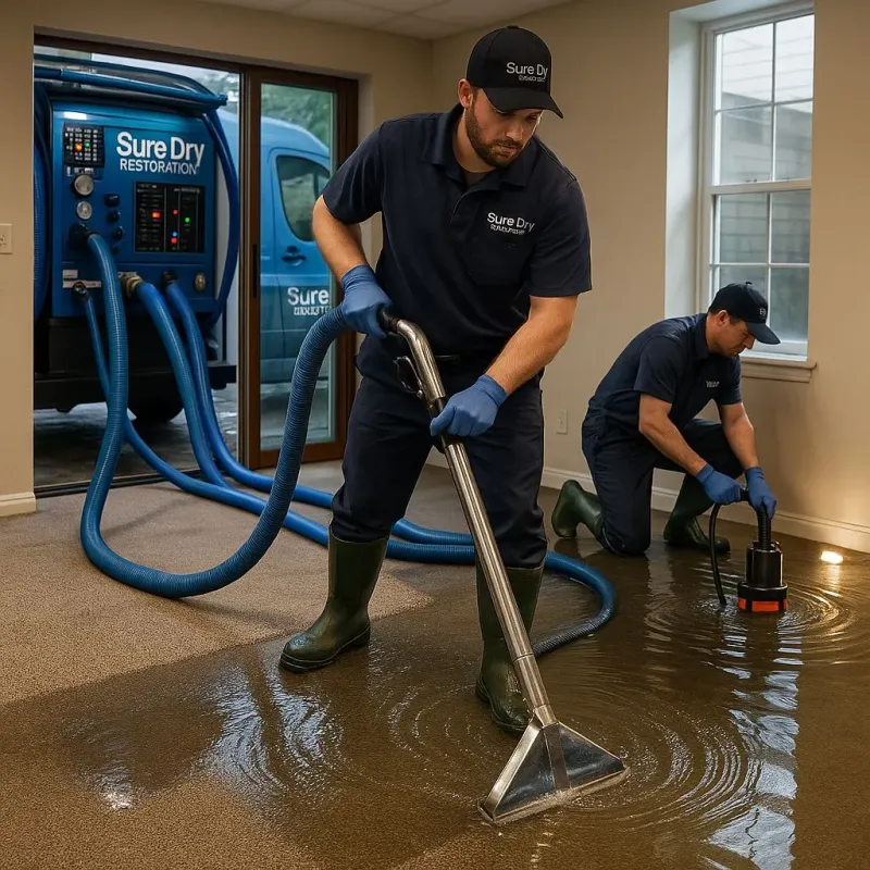 Water Extraction and Removal process in Lucerne Valley, CA